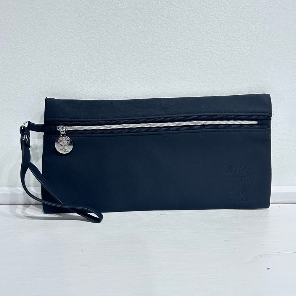 Vintage Jean‎ Paul Gaultier Classique X Black Wristlet Pouch
